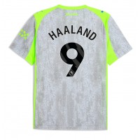 Manchester City Erling Haaland #9 Tredjeställ 2025-26 Kortärmad